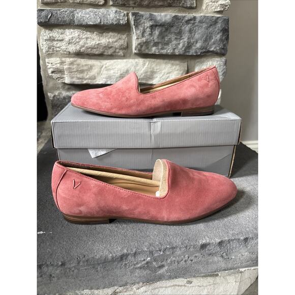 New Vionic Women's North Willa Slip-on Flats - Dusty Cedar Suede Women's Size 6M - Picture 1 of 8